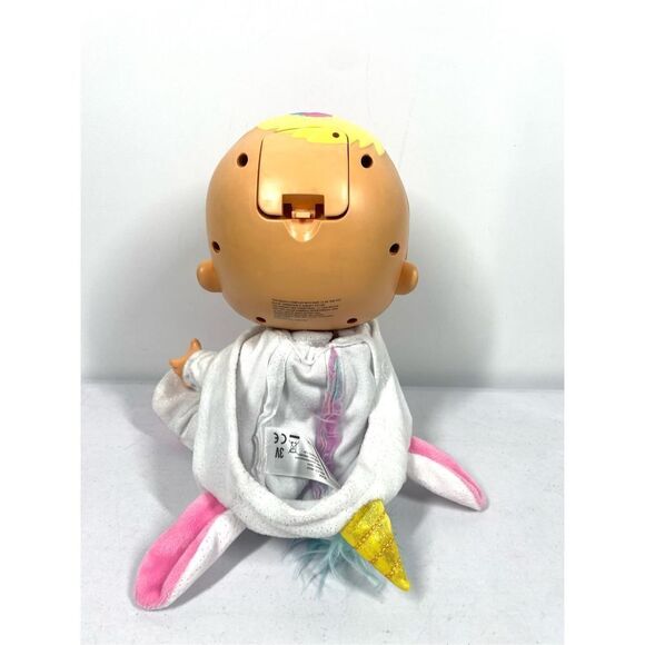 Cry Babies Doll Dreamy the Unicorn Hooded Outfit Pacifier Cries Real Tears 12” - Picture 6 of 9